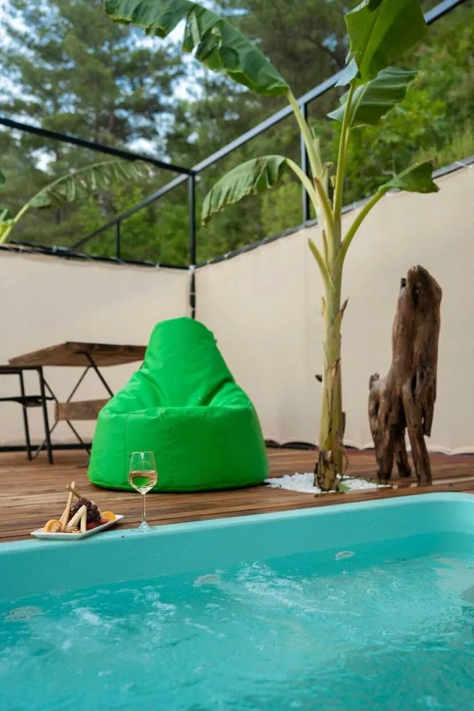 Standard Bungalov, 1 Çift Kişilik Yatak, Bahçe Manzaralı