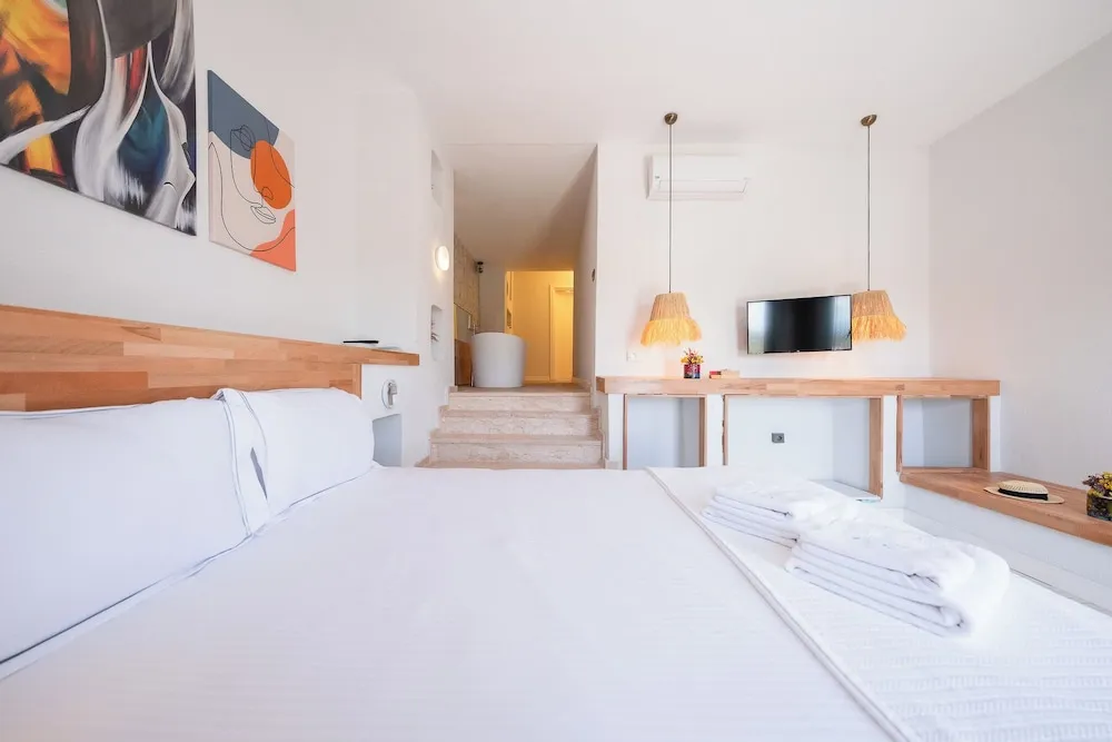 Honeymoon Tek Büyük Yataklı Oda, Veranda, Deniz Manzaralı