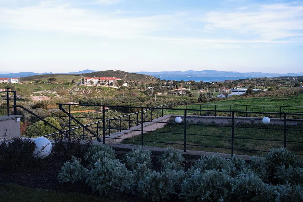 Tek Büyük Yataklı Oda, Veranda, Deniz Manzaralı