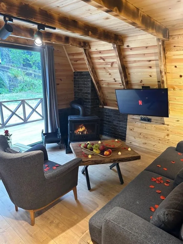 Deluxe Bungalov, 1 Yatak Odası, Sigara İçilmez, Nehir Manzaralı