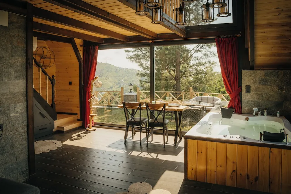 Luxury Bungalov, Sıcak Su Küveti, Deniz Manzaralı