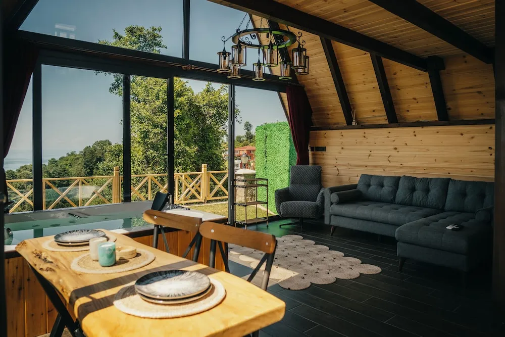 Luxury Bungalov, Sıcak Su Küveti, Deniz Manzaralı