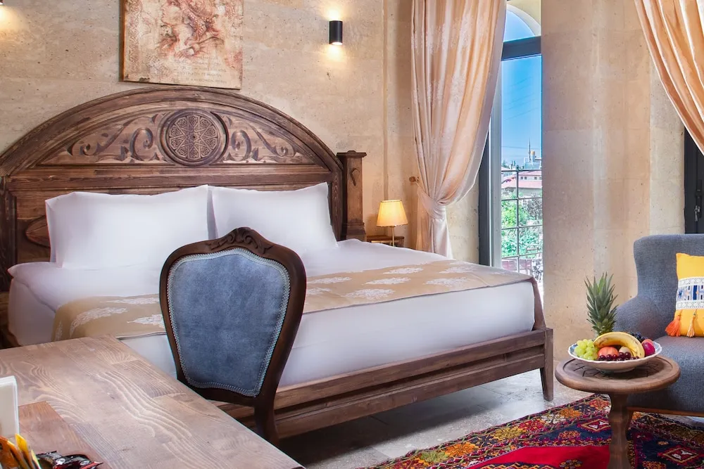 Deluxe Stone Room with Jacuzzi and Balcony