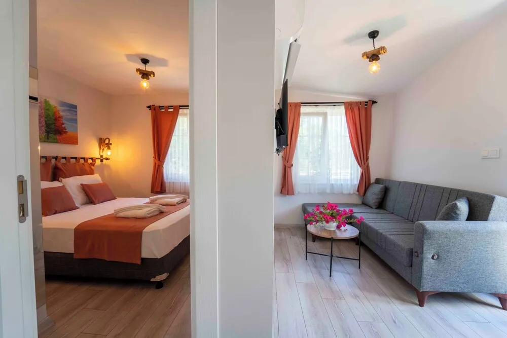 Deluxe Süit, 1 Yatak Odası, Bahçe Manzaralı