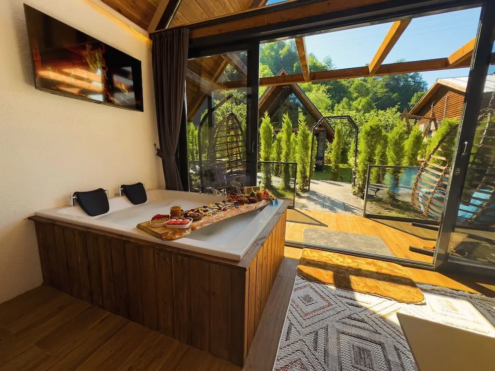 Bungalov, 1 Yatak Odası, Küçük Mutfak, Dağ Manzaralı
