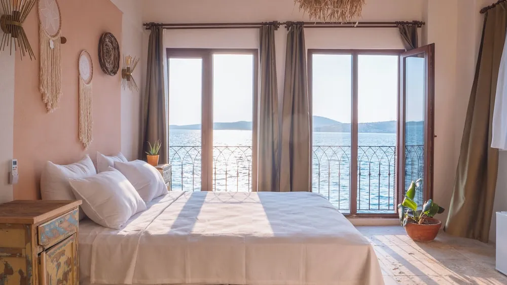 Panoramic Tek Büyük Yataklı Oda, Deniz Manzaralı
