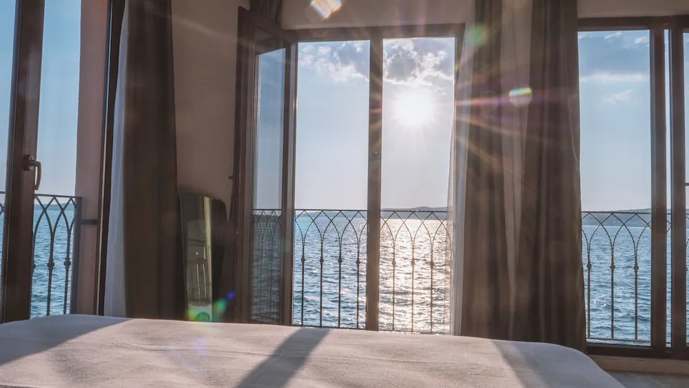 Panoramic Tek Büyük Yataklı Oda, Deniz Manzaralı