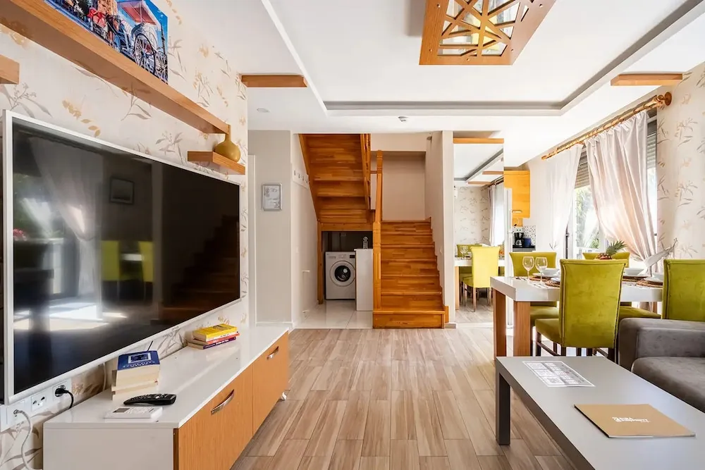 Deluxe Dubleks, 1 Yatak Odası, Teras