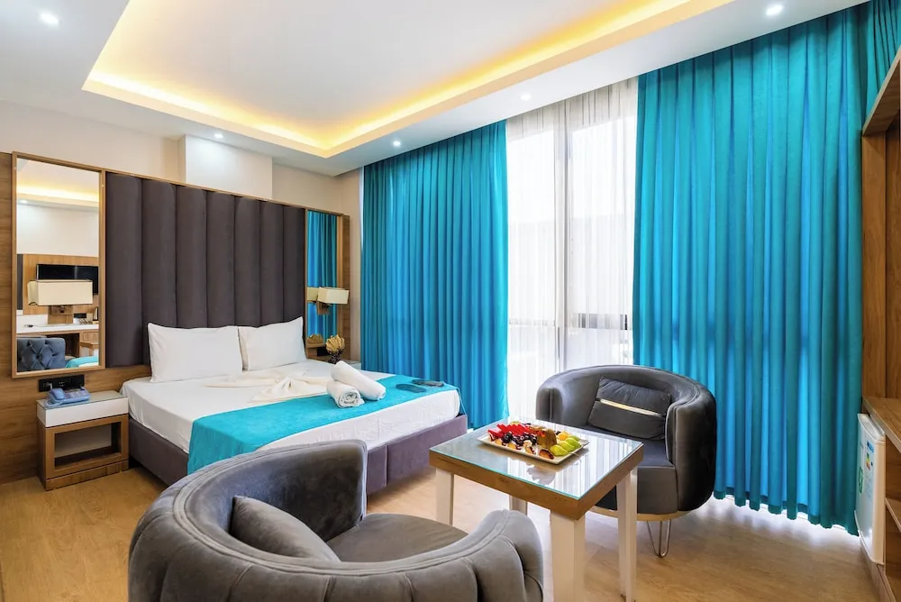 Deluxe Oda, 1 Çift Kişilik Yatak