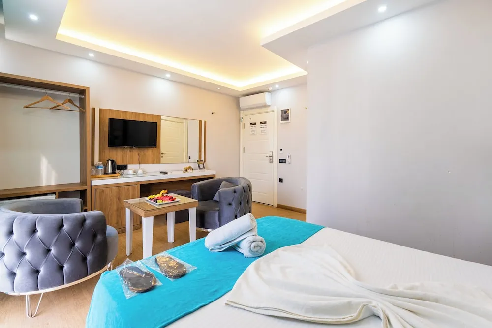 Deluxe Oda, 1 Çift Kişilik Yatak