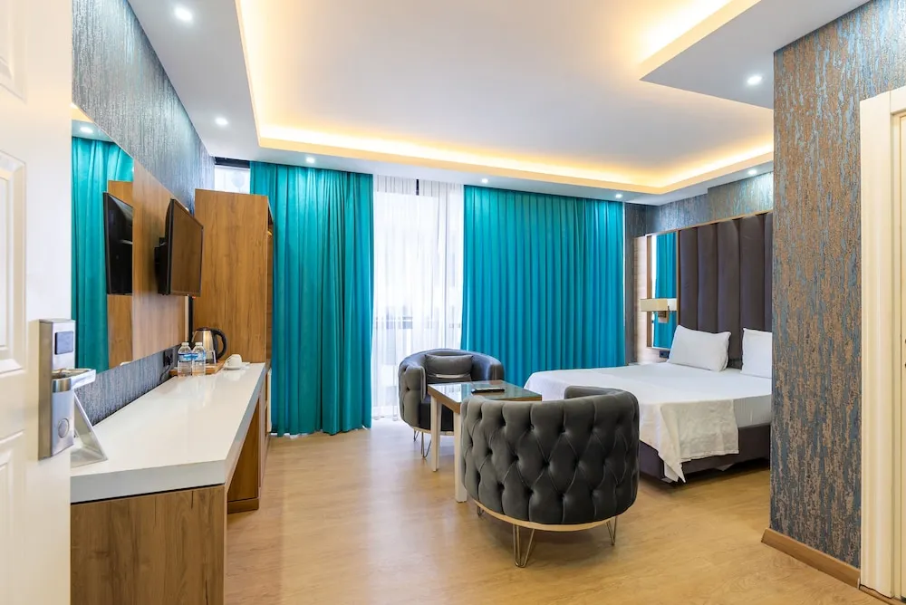 Deluxe Oda, 1 Çift Kişilik Yatak