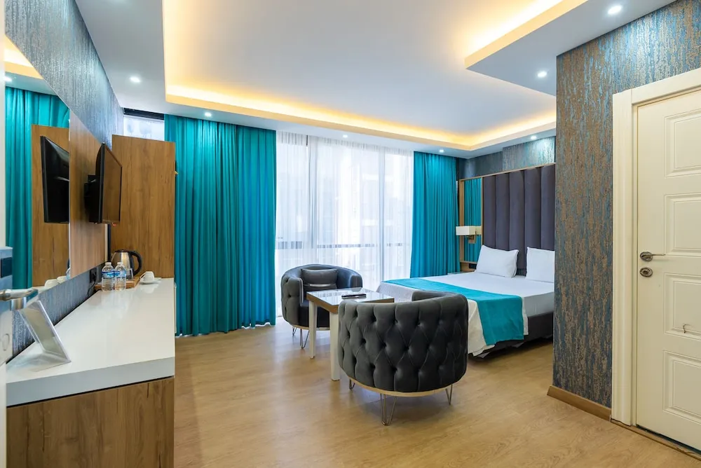 Deluxe Oda, 1 Çift Kişilik Yatak