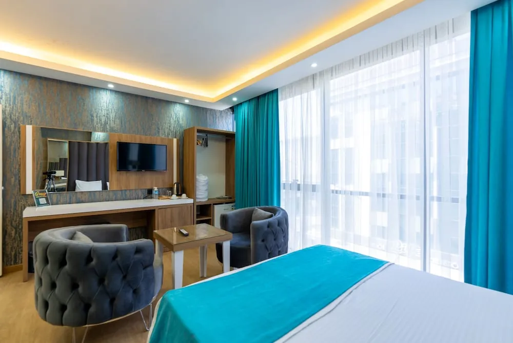 Deluxe Oda, 1 Çift Kişilik Yatak