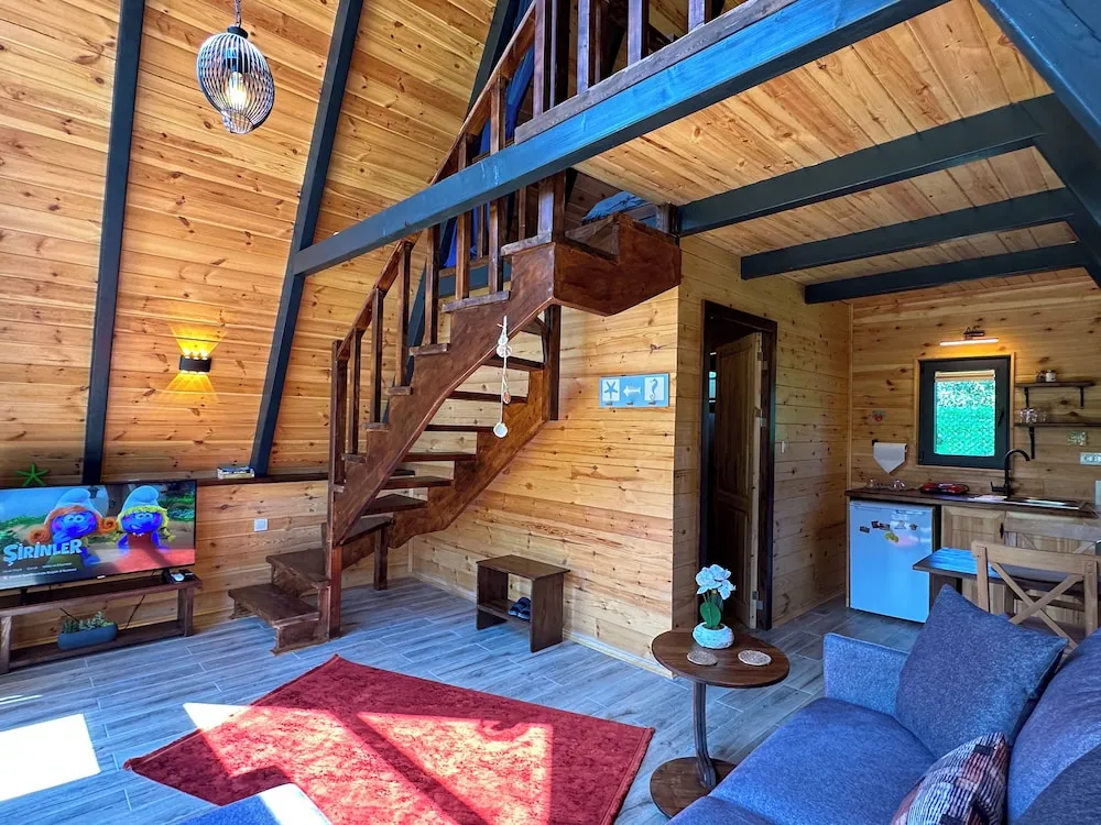 Luxury Bungalov, 1 En Büyük (King) Boy Yatak, Sıcak Su Küveti
