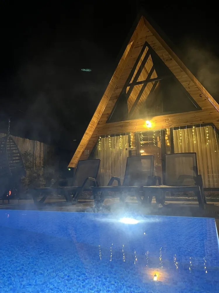 Luxury Bungalov, 2 Yatak Odası, Kişiye Özel Havuzlu