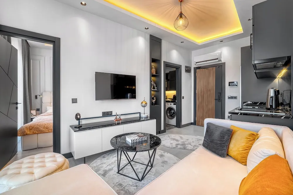 Deluxe Apart Daire, 1 Çift Kişilik Yatak, Sigara İçilmez, Şehir Manzaralı