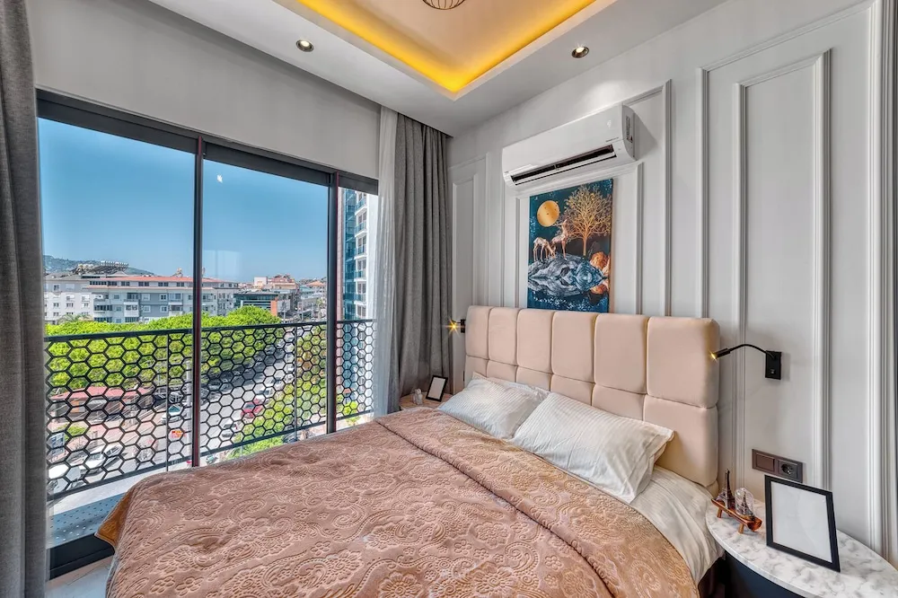 Deluxe Apart Daire, 1 Çift Kişilik Yatak, Sigara İçilmez, Şehir Manzaralı