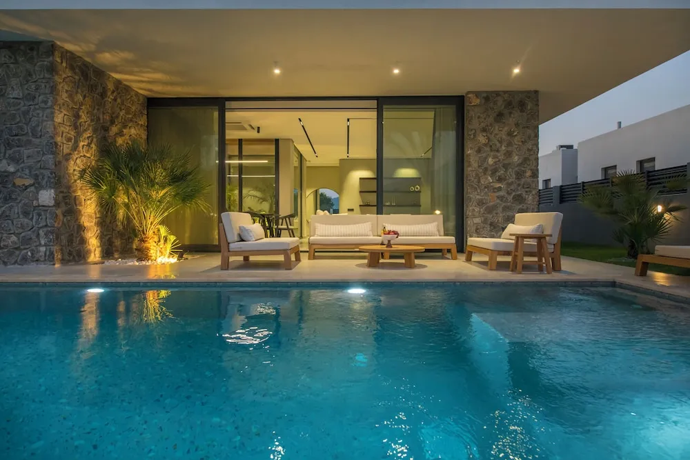 Deluxe Villa, Havuz Manzaralı, Bahçeli