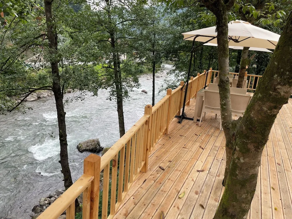 Family Bungalov, 2 Yatak Odası, Balkon/Veranda, Nehir Manzaralı