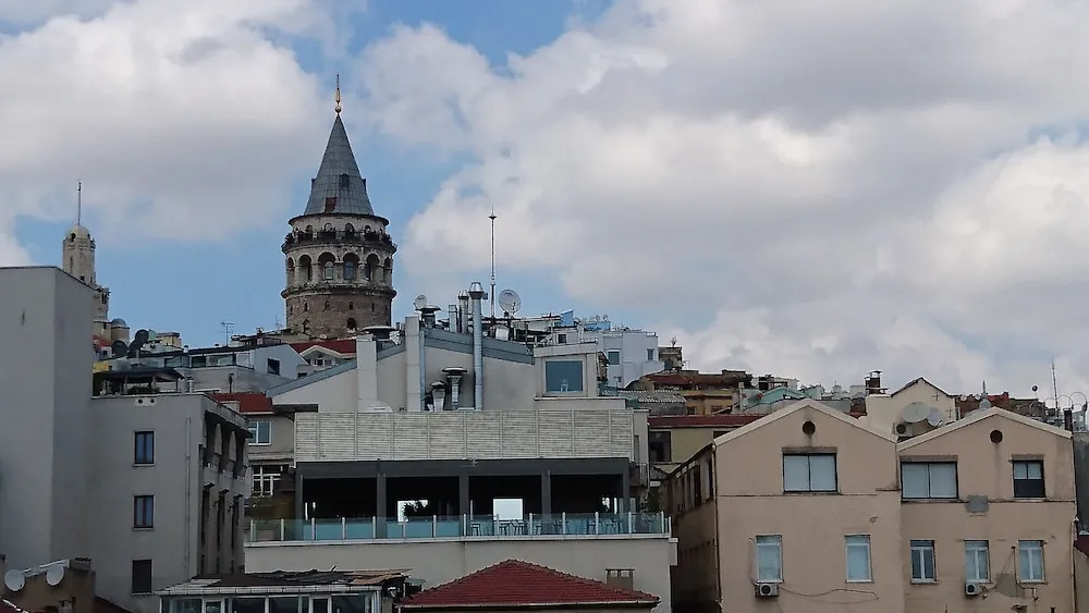 Superior Double Room with Balcony and Galata Tower view