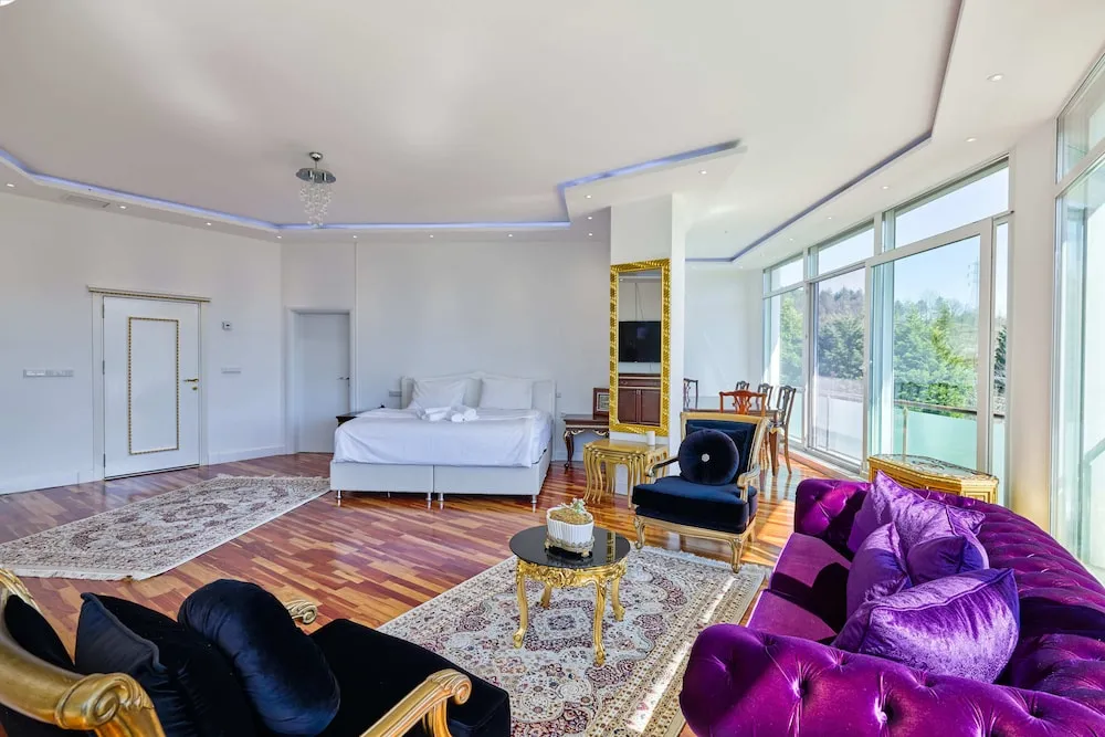 Deluxe Stüdyo Süit, 1 En Büyük (King) Boy Yatak ve Çekyat, Dağ Manzaralı