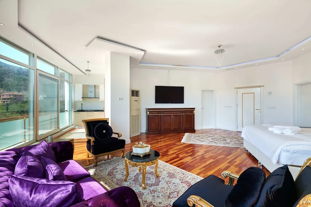Deluxe Stüdyo Süit, 1 En Büyük (King) Boy Yatak ve Çekyat, Dağ Manzaralı