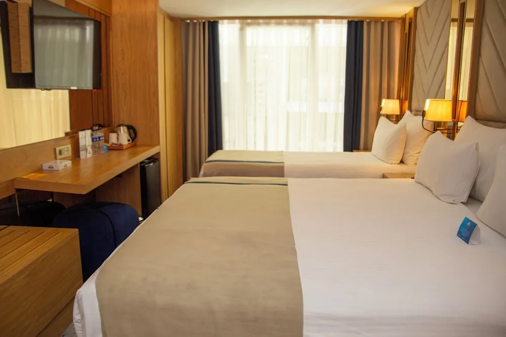 Standard 1 King Bed and 1 Twin Bed Room