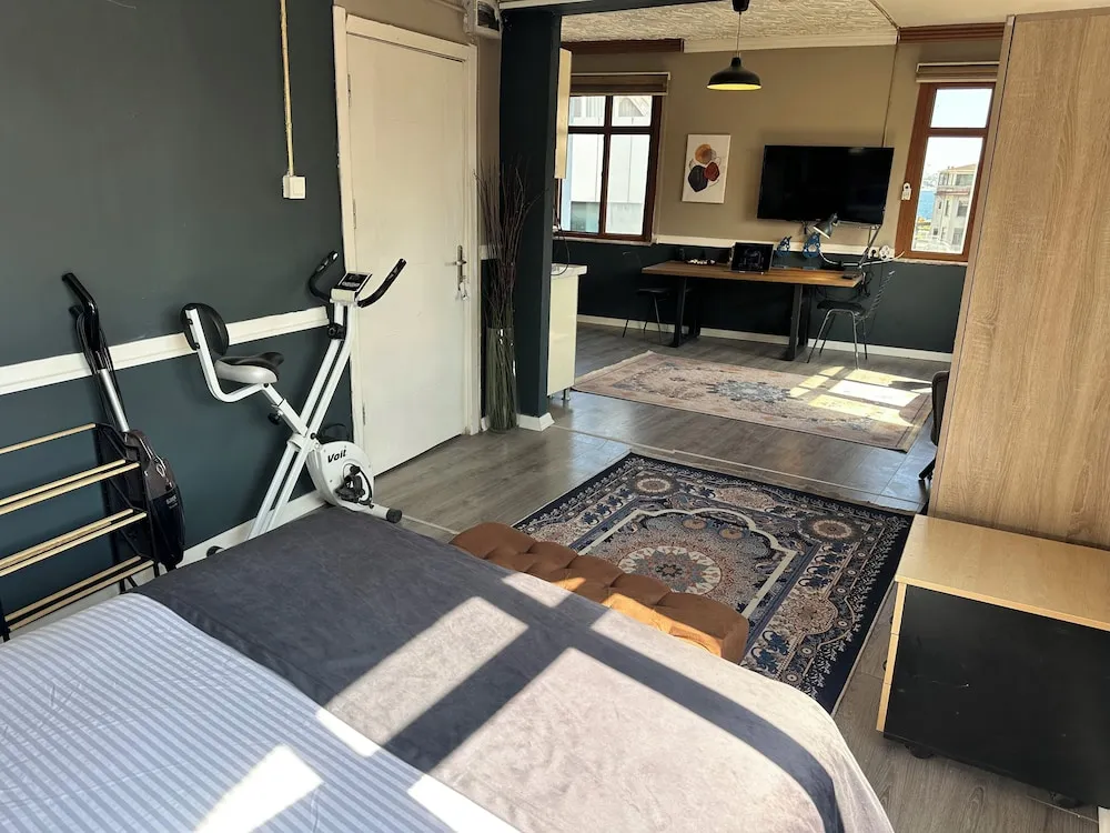 Panoramic Stüdyo Süit, 1 Çift Kişilik Yatak, Deniz Manzaralı, Deniz Üstü