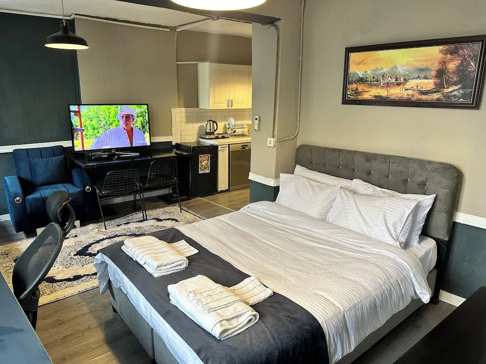 Luxury Stüdyo Süit, Küçük Mutfak, Deniz Manzaralı