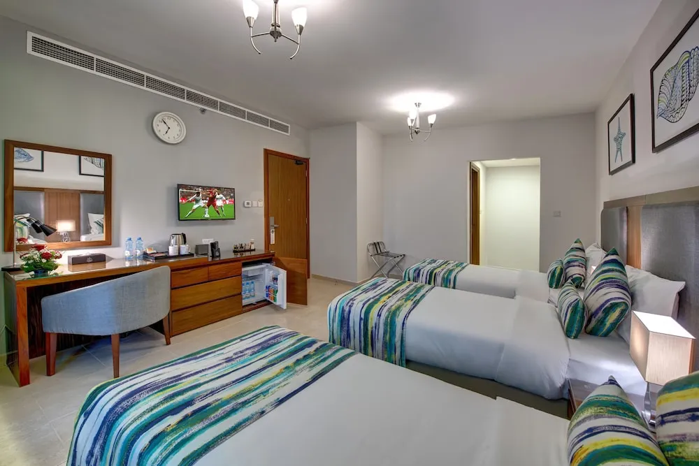 Deluxe Üç Kişilik Oda, 3 Tek Kişilik Yatak, Deniz Manzaralı