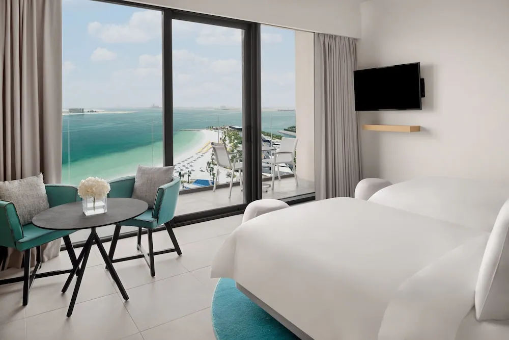 Deluxe İki Ayrı Yataklı Oda, 2 Tek Kişilik Yatak (Beach and Pool)