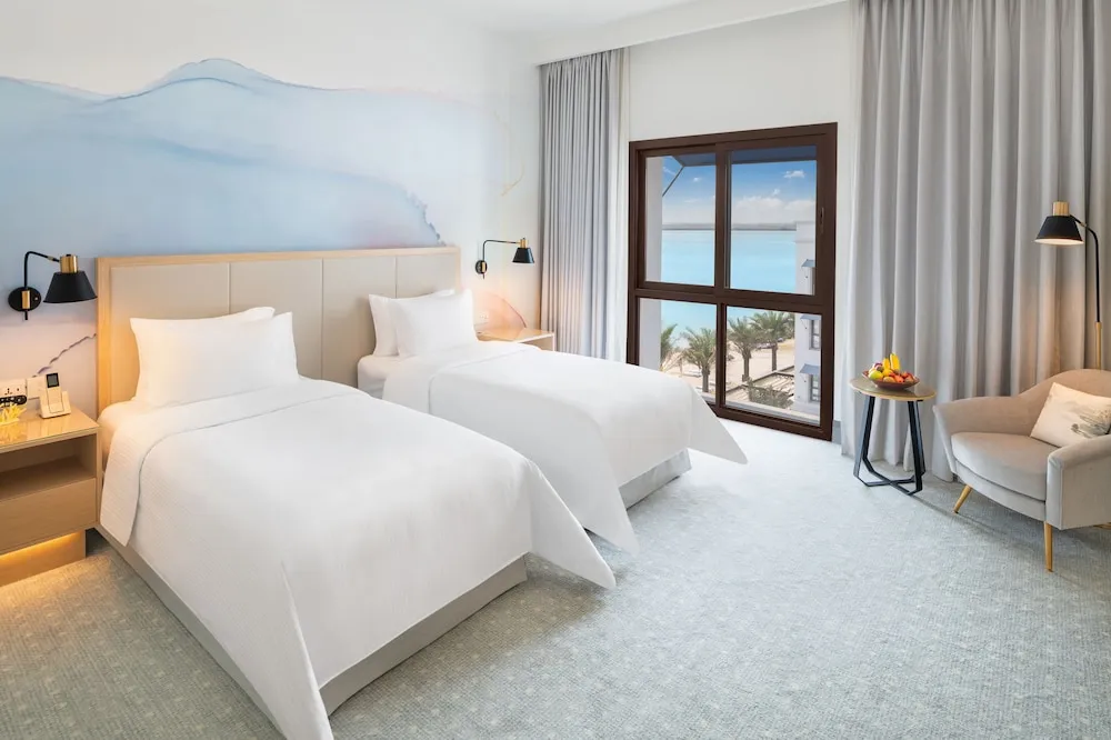 Deluxe Oda, 2 Tek Kişilik Yatak, Kısmi Deniz Manzaralı