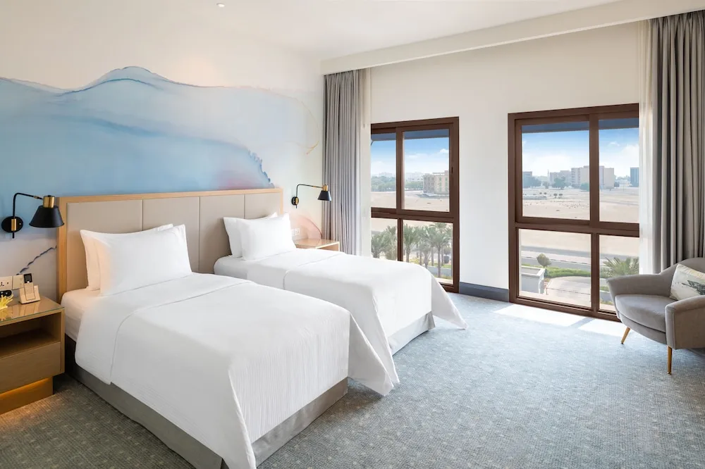 Deluxe Oda, 2 Tek Kişilik Yatak, Şehir Manzaralı