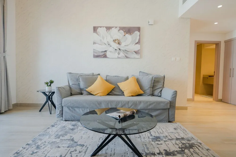 Design Apart Daire, 1 En Büyük (King) Boy Yatak ve Çekyat, Sigara İçilmez, Göl Manzaralı