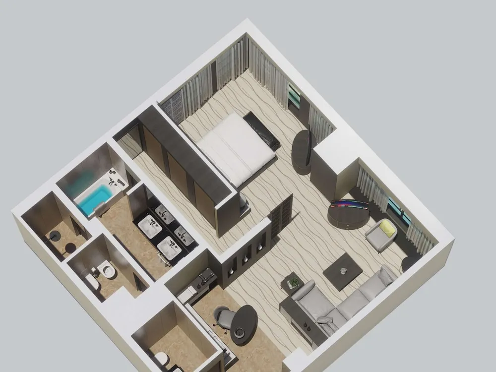 Prestige Suite with Club Access and Sea or City View
