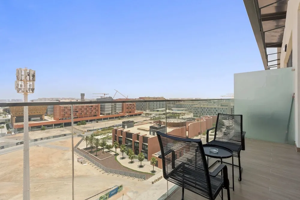 Exclusive Apart Daire, Balkon, çöl manzarası