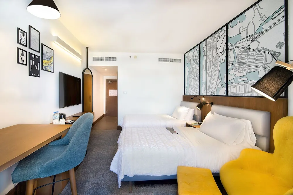 Deluxe Oda, 2 Tek Kişilik Yatak, Sigara İçilebilir, Şehir Manzaralı