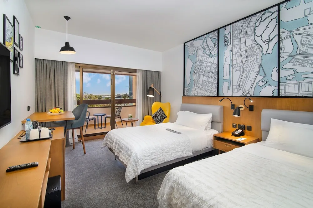Deluxe Oda, 2 Tek Kişilik Yatak, Balkon, Resort Manzaralı (Balcony)