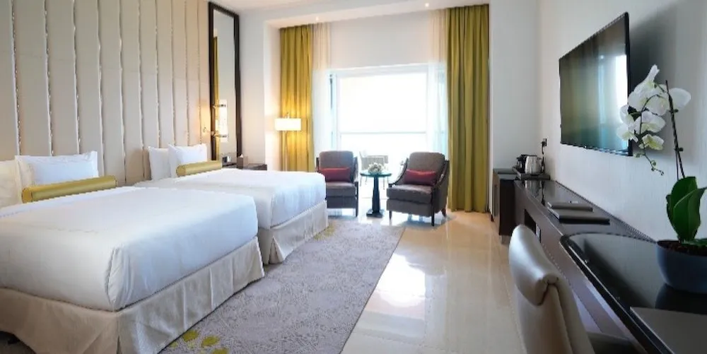 Premium İki Ayrı Yataklı Oda, Balkon, Deniz Manzaralı (Twin bed)