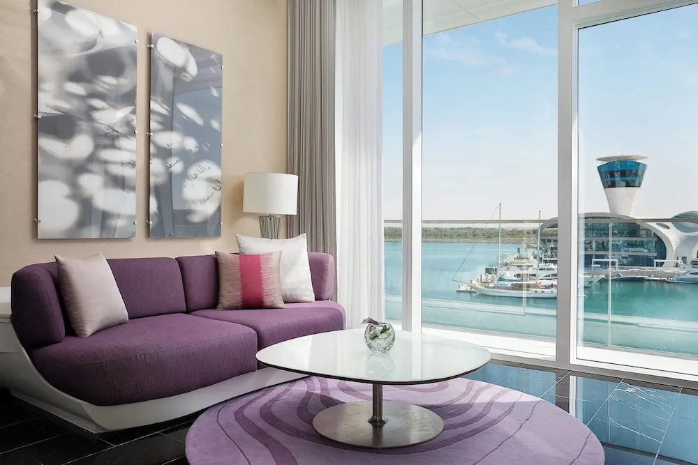 Marvelous Room, 1 King Bed, Balcony, Marina View with Complimentary Yas Beach Transfer and Access