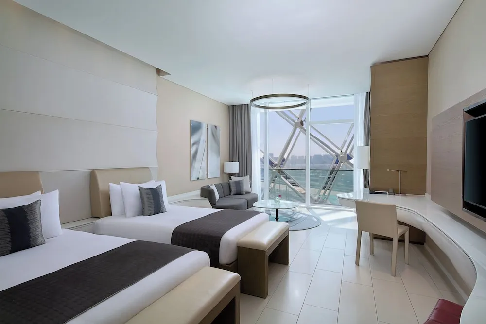 Wonderful Room, 2 Twin Bed, Balcony with Complimentary Yas Beach Transfer and Access