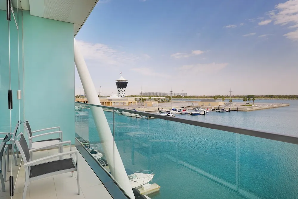 Marvelous Room, 2 Twin Bed, Balcony, Marina View with Complimentary Yas Beach Transfer and Access