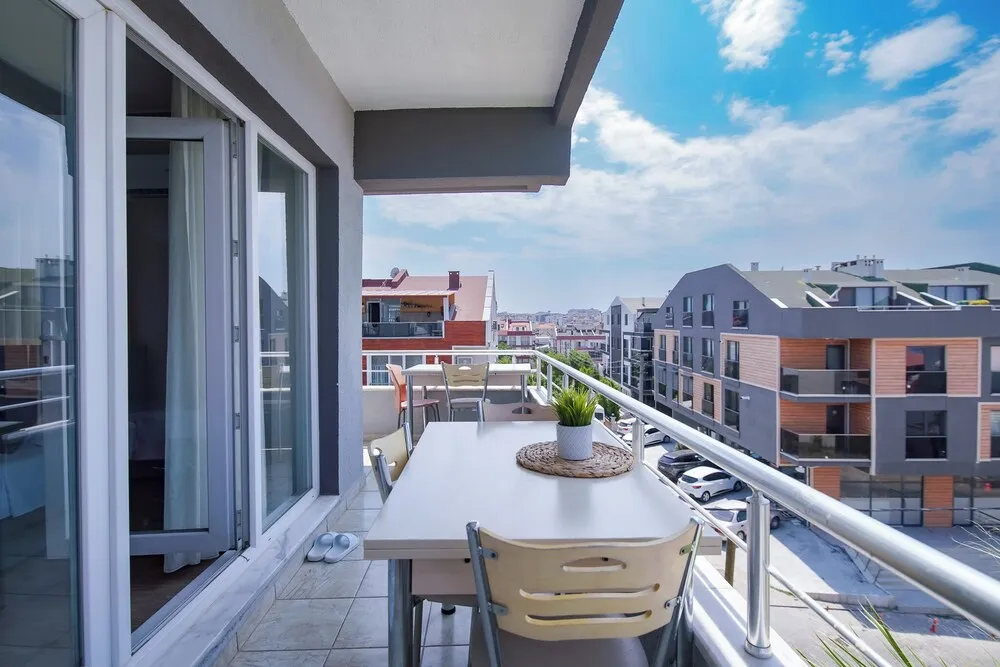 Deluxe Üç Kişilik Oda, Sigara İçilmez, Deniz Manzaralı