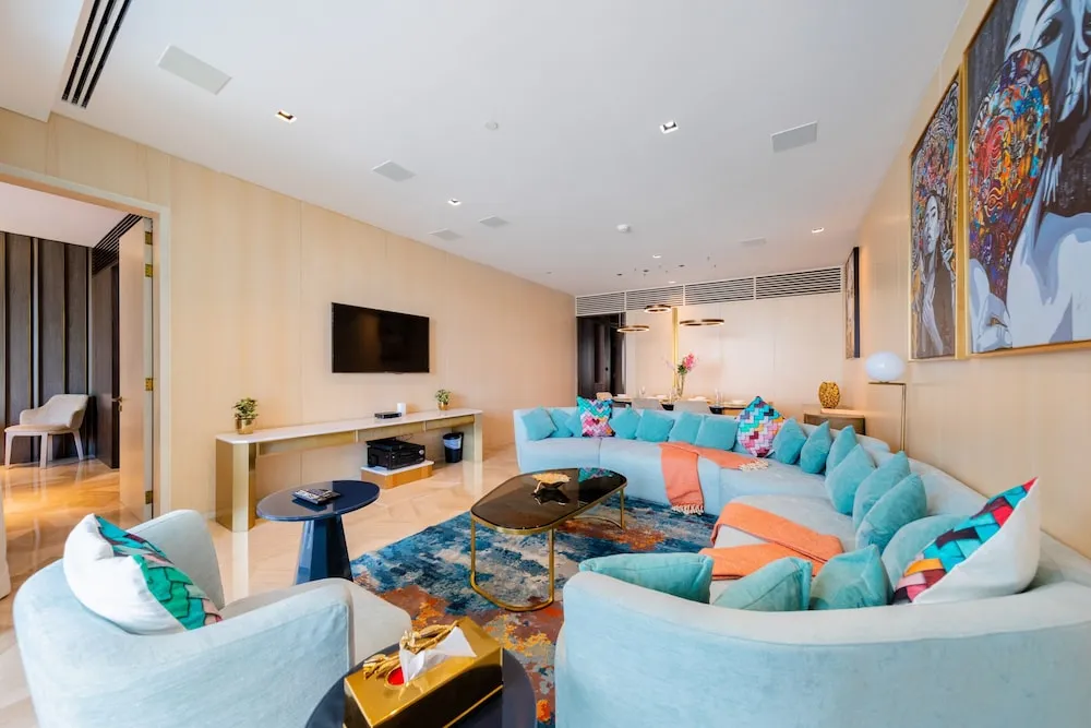 Luxury Apart Daire, 3 Yatak Odası, Sigara İçilmez, Resort Manzaralı