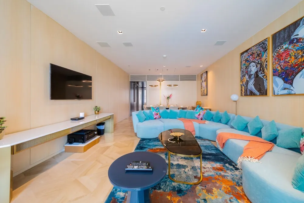 Luxury Apart Daire, 3 Yatak Odası, Sigara İçilmez, Resort Manzaralı