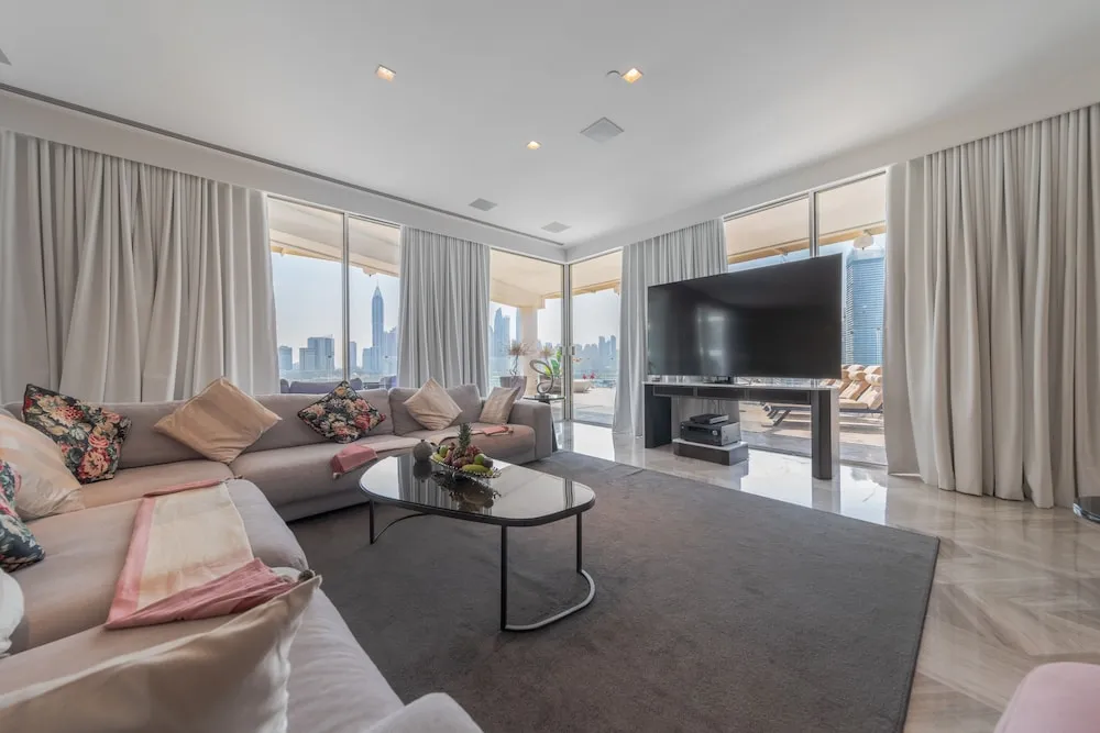 Luxury Çatı Katı Süiti (Penthouse), 3 Yatak Odası, Sigara İçilmez, Deniz Manzaralı