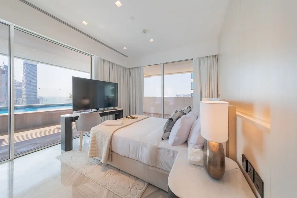 Luxury Çatı Katı Süiti (Penthouse), 3 Yatak Odası, Sigara İçilmez, Deniz Manzaralı