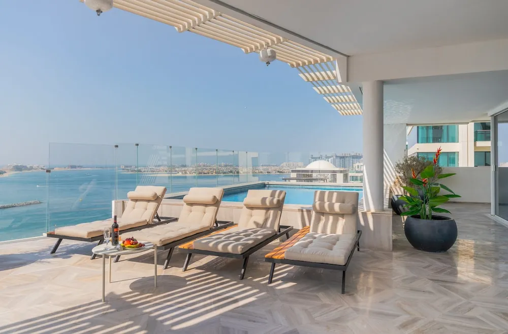 Luxury Çatı Katı Süiti (Penthouse), 3 Yatak Odası, Sigara İçilmez, Deniz Manzaralı