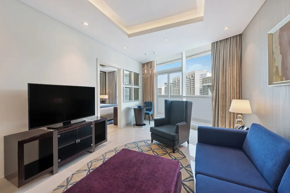 Deluxe Süit, 1 Yatak Odası (Partial Burj Khalifa View)