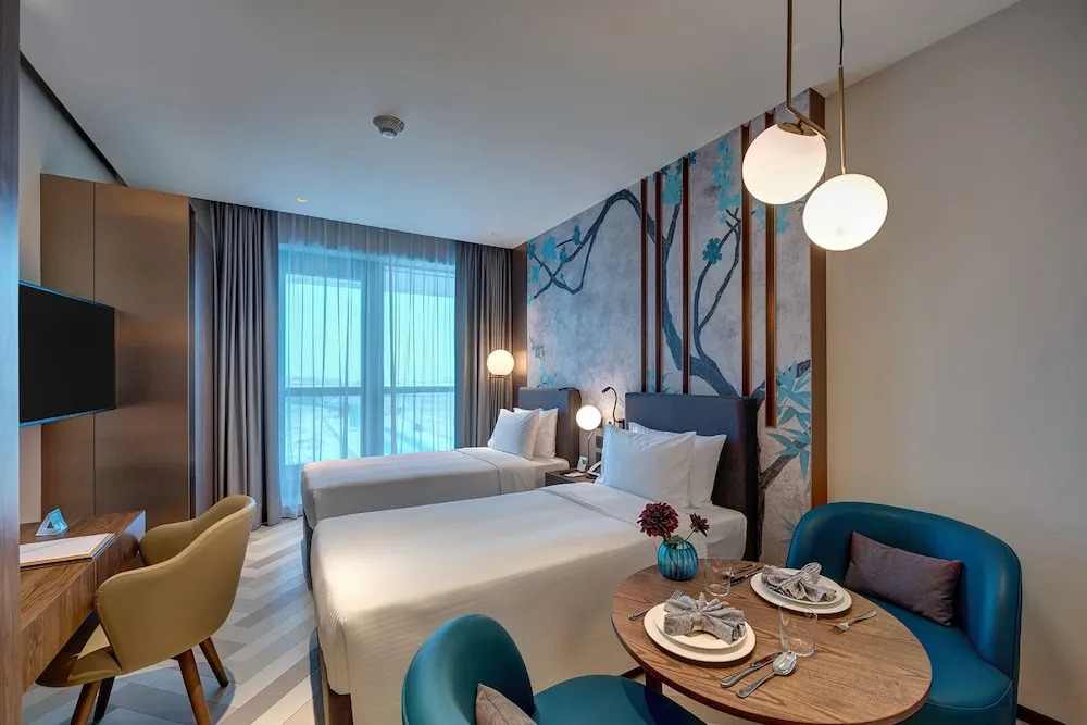 Deluxe Stüdyo, 2 Tek Kişilik Yatak (Sky.)